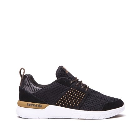 Supra Scissor Womens Trainers Black UK 78LZY